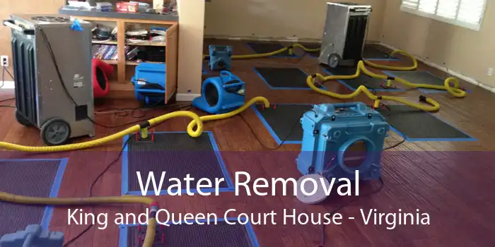Water Removal King and Queen Court House - Virginia