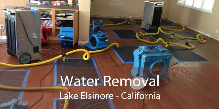 Water Removal Lake Elsinore - California
