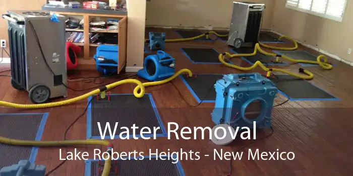 Water Removal Lake Roberts Heights - New Mexico