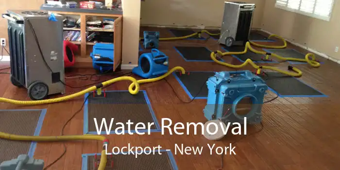 Water Removal Lockport - New York