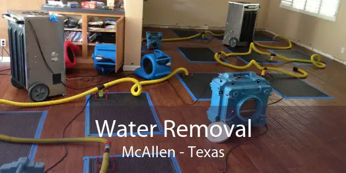 Water Removal McAllen - Texas