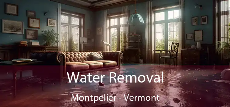 Water Removal Montpelier - Vermont