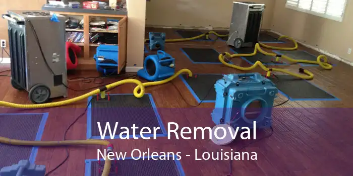 Water Removal New Orleans - Louisiana