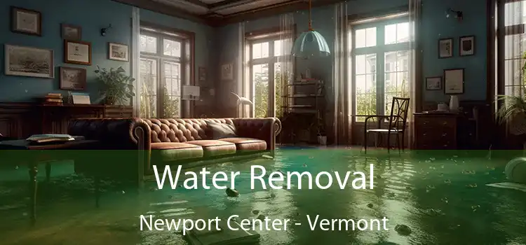 Water Removal Newport Center - Vermont