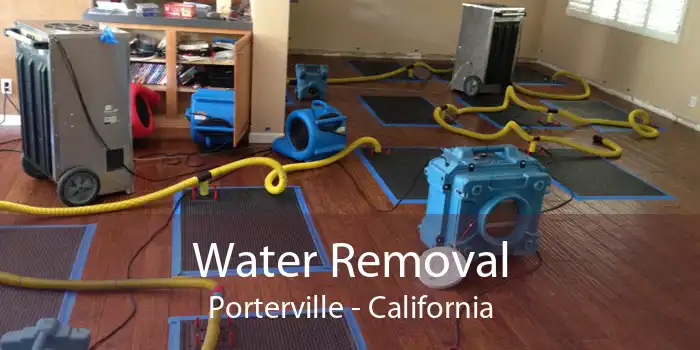 Water Removal Porterville - California