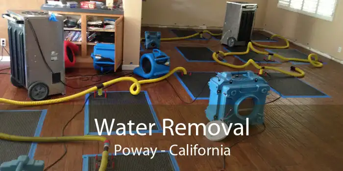 Water Removal Poway - California