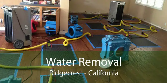 Water Removal Ridgecrest - California