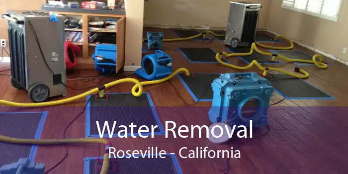 Water Removal Roseville - California