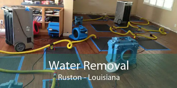 Water Removal Ruston - Louisiana