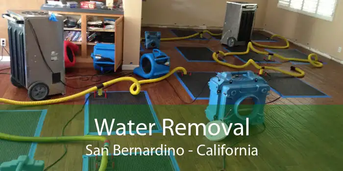 Water Removal San Bernardino - California
