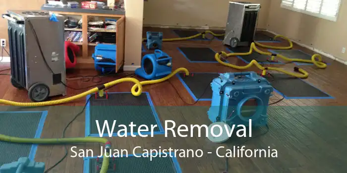 Water Removal San Juan Capistrano - California