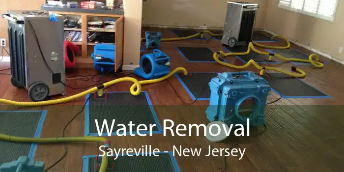 Water Removal Sayreville - New Jersey