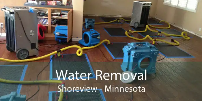 Water Removal Shoreview - Minnesota