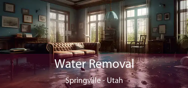 Water Removal Springville - Utah