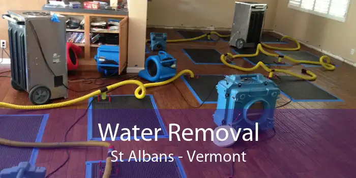 Water Removal St Albans - Vermont