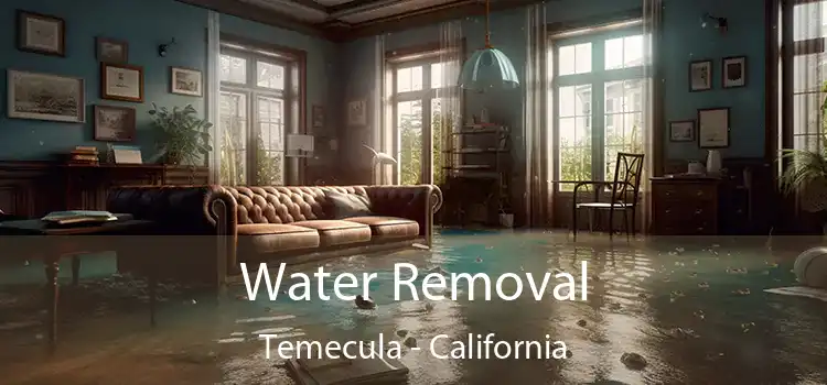 Water Removal Temecula - California