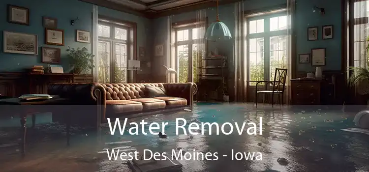 Water Removal West Des Moines - Iowa